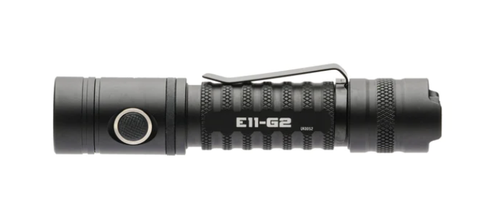 PowerTac E11-G2 1300 Lumen Type-C Charging Flashlight - Powerful Illumination for Everyday Carry and Outdoor Adventures