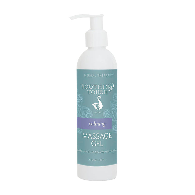 Soothing Touch Calming Massage Gel, Lavender, 8 Ounce