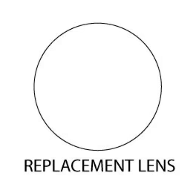 PowerTac Replacement Glass Lens for Cadet, E10, and E10R Flashlights - Genuine Powertac Lens