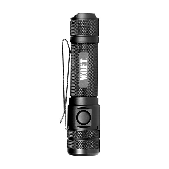 PowerTac WOFT 1200 Lumen Self Defense EDC Light | Compact Pocket Flashlight