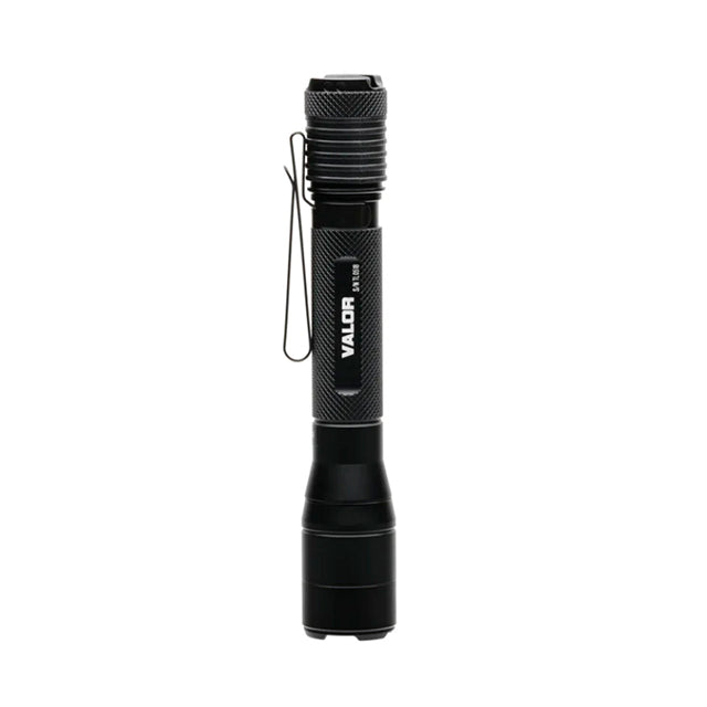 PowerTac Valor 800 Lumen 2AA LED Tactical and EDC Flashlight - Compact Power and Versatility