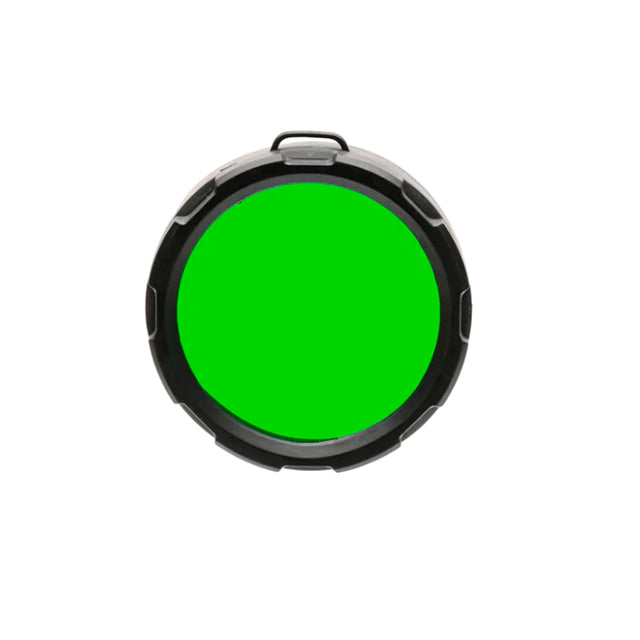 PowerTac Enhance Your Illumination with a 63.5mm Green Filter for Spartacus/Patrolman Series Flashlights