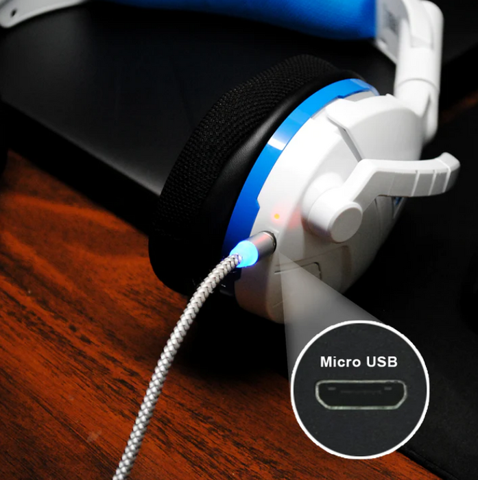 PowerTac  3-in-1 Magnetic Charging Cable for Micro-USB, Type-C, and iPhone - Effortless Device Charging with Magnetic Tips