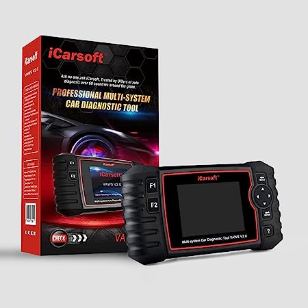 iCarsoft Professional Multi-System Auto Diagnostic Tool VAWS V2.0 for Audi/VW/Seat/Skoda, Oil Reset, DPF Reset, BMS Reset INJ