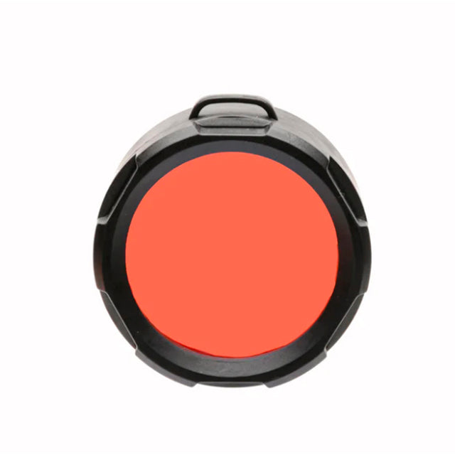PowerTac Red Filter for Gladiator/Huntsman-XLT Series Flashlights - 45 mm Lens
