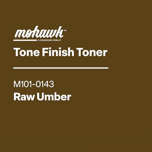 Mohawk Tone Finish Toner, Raw Umber, M101-0143, 1 Count