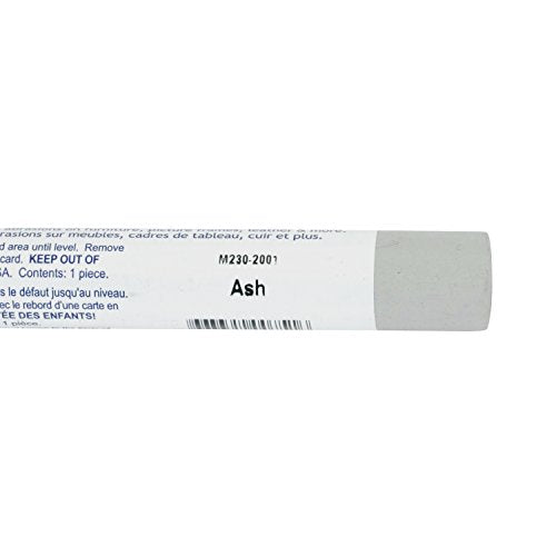 Mohawk Fil-Stik Wax Putty Stick for Wood Repair, Ash (Gray) M230-2001, 1 Count