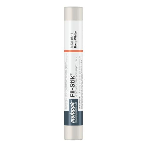 Mohawk Fil-Stik, Wax Putty Stick for Wood Repair, Bone White, M231-9844, 1 Count