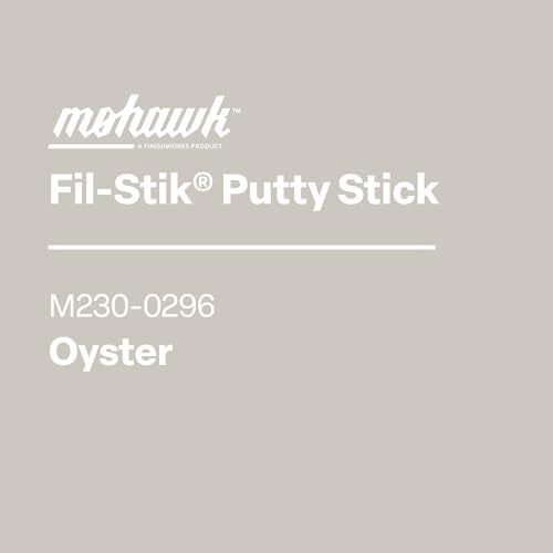 Mohawk Fil-Stik, Wax Putty Stick for Wood Repair, Oyster, M230-0296, 1 Count