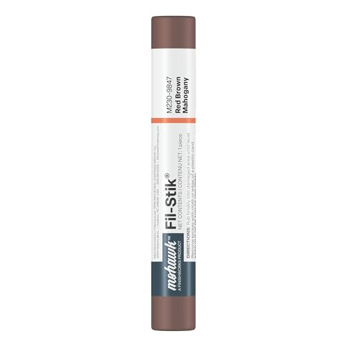 Mohawk Fil-Stik Wax Putty Stick, Red Brown Mahogany M230-9847, 1 Count