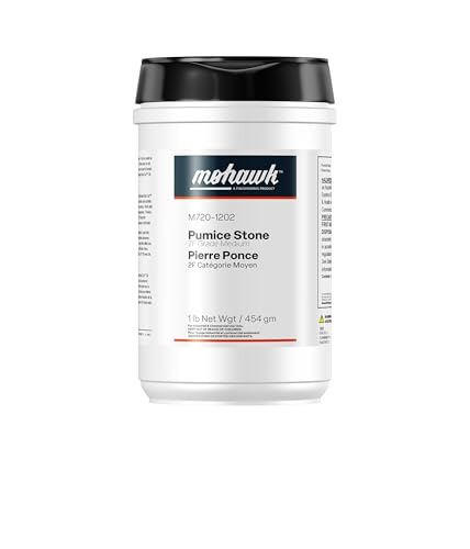 Mohawk Finishing Products Pumice Stone, 2F Grade Medium Pumice Powder, M720-1202, 1 lb