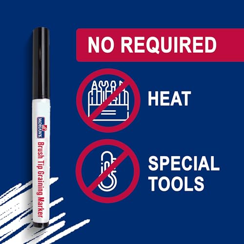Mohawk Brush Tip Graining Marker - Raw Umber M265-2000, 1 Count
