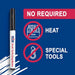 Mohawk Brush Tip Graining Marker - Raw Umber M265-2000, 1 Count