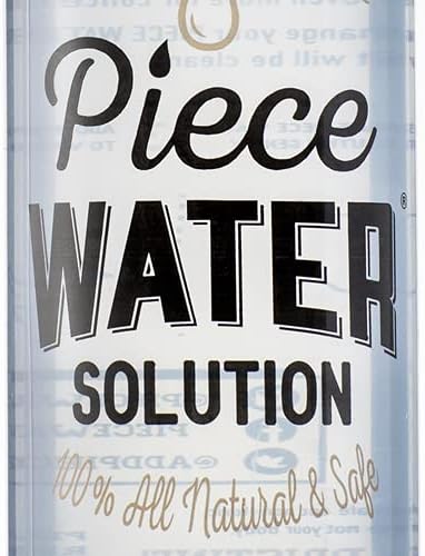 Piece Water Solution All Natural Water Pipe Resin Preventer - 12 oz Bottle (2 Pack)