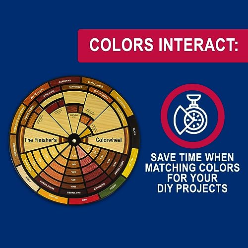 Mohawk Finisher's Colorwheel, Wood Finish, M900-1050, 9-Inch-Diameter Color Wheel