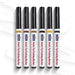 Mohawk Wood Stain Brush Tip Markers Furniture Touch Up Kit, Assorted Colors M265-2201, 6 Pack