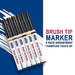 Mohawk Wood Stain Brush Tip Markers Furniture Touch Up Kit, Assorted Colors M265-1204, 6 Pack