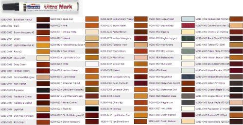 Mohawk Finishing Products Ultra Mark Wood Stain Touch Up Marker, Black #2 M280-0224, 1 Count