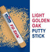 Mohawk Fil-Stik Wax Putty Stick for Wood Repair, Light Golden Oak M230-0415, 1 Count