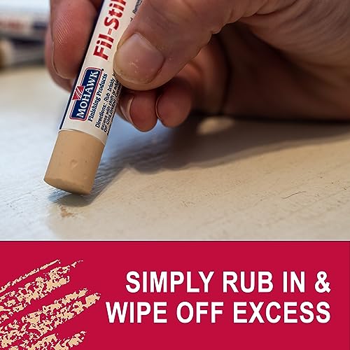 Mohawk Fil-Stik, Wax Putty Stick for Wood Repair, Burnt Sienna, M230-0050, 1 Count