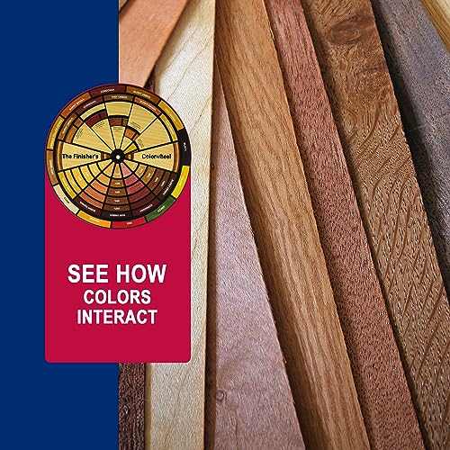 Mohawk Finisher's Colorwheel, Wood Finish, M900-1050, 9-Inch-Diameter Color Wheel