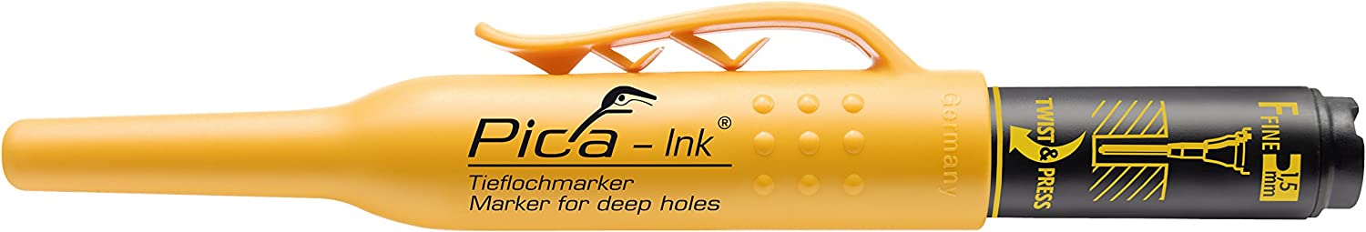 Pica 150/46 Deep Hole Marker Pica Ink, Black,