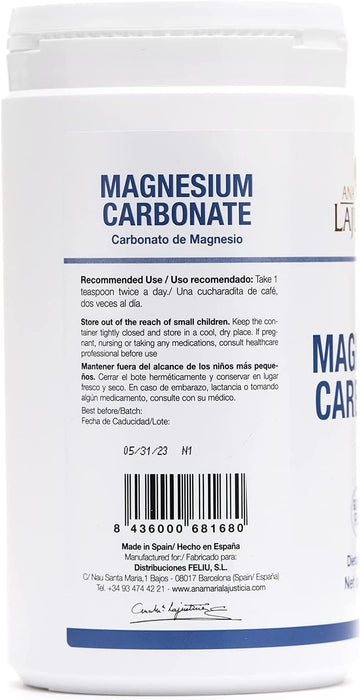 Ana Maria Lajusticia Magnesium Carbonate 130