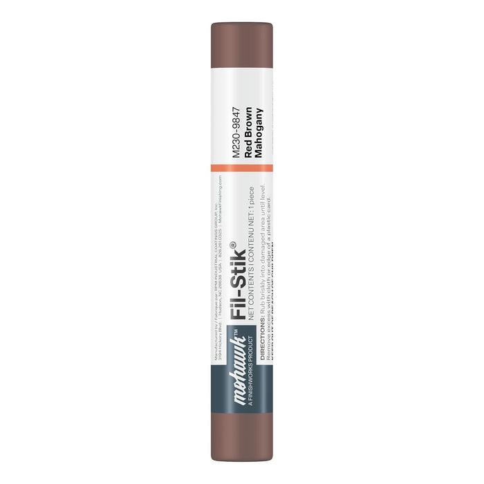 Mohawk Fil-Stik Wax Putty Stick, Red Brown Mahogany M230-9847, 1 Count