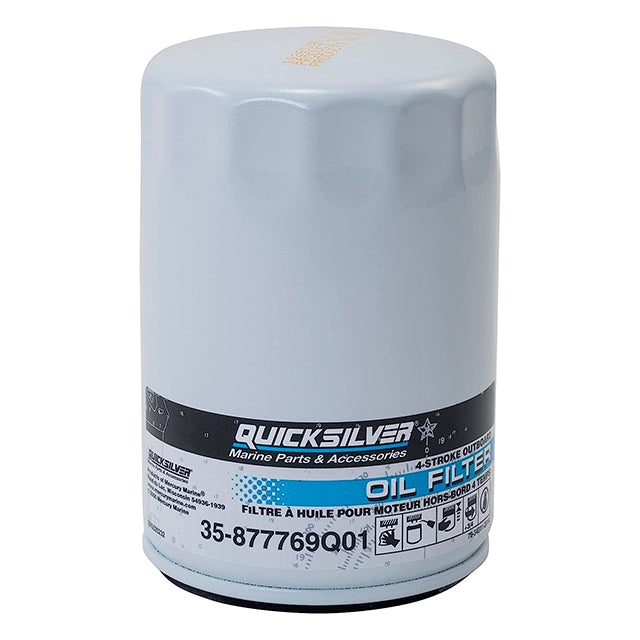 Quicksilver 877769Q01 Oil Filter Verado Six-Cylinder Outboards