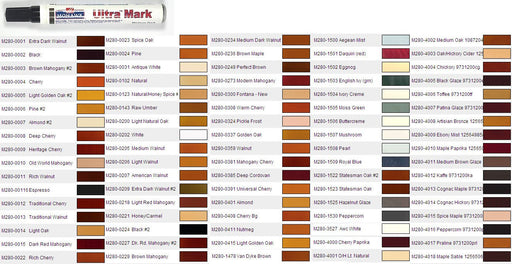 Mohawk Finishing Products Ultra Mark Wood Stain Touch Up Marker, Black #2 M280-0224, 1 Count