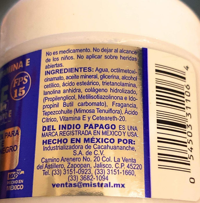 Set of 2 Tepezcohuite Creams and 1 Bar soap El Indio Papago by Unknown