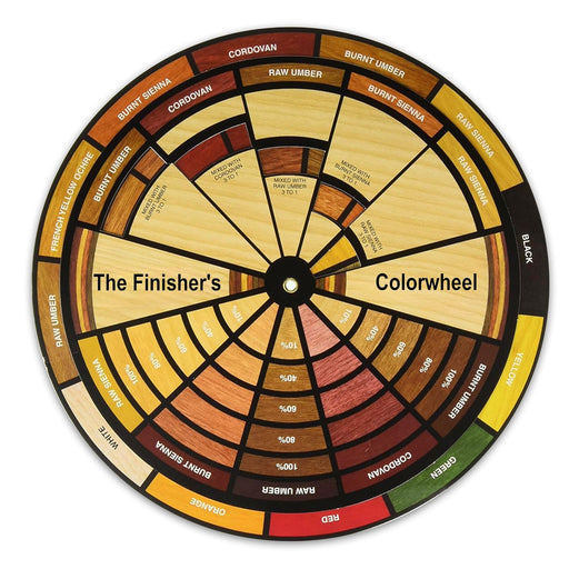 Mohawk Finisher's Colorwheel, Wood Finish, M900-1050, 9-Inch-Diameter Color Wheel