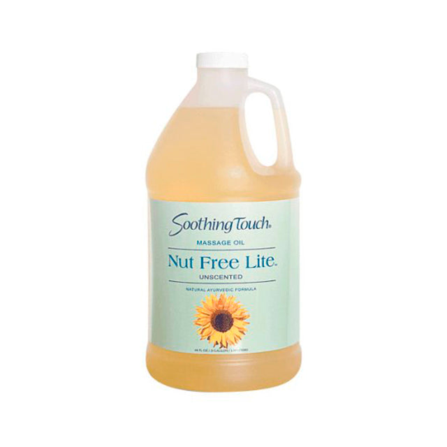 Soothing Touch Nut Free Lite Massage Oil 1/2 Gallon