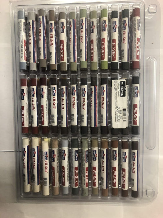 Mohawk Finishing Products Fil Stik Putty Stick 72 Count Clear Semi-hard Waterproof Filler Putty Stick for Wood and Plastic