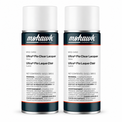 Two-pack of Mohawk M102-0450 Ultra Flo Clear Gloss aerosol