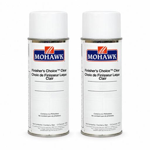 Two-pack of Mohawk Finisher's Choice Clear Sanding Sealer aerosol