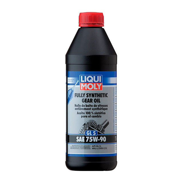 Liqui Moly (2048) SAE 75W-90 Fully Synthetic Gear Oil - 1 Liter