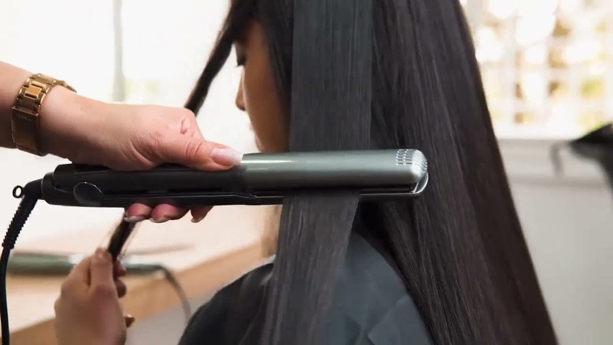 Lizze Extreme Professional Hair Straightener | Original Nano Titanium Technology Straightens Dry, Frizzy Hair Curls | 250 Deg. C. (480'f) - 110 Volts