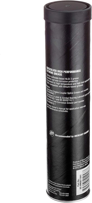 Quicksilver 8M0071841 High Performance Extreme Grease/Lubricant with PTFE - 14 Oz. Cartridge